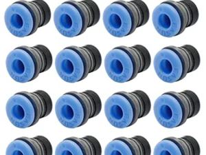 3D Printer Extruder Parts Bowde ECAS04 Pneumatic Fitting Straight Quick in Print Extruder Embedded Collet Clips for PTFE Voron