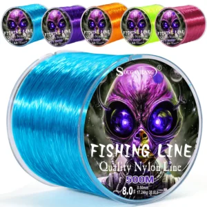 Sougayilang 100/500m Nylon Fishing Line Drag 7-38LB Nylon Line Japan Monofilament Freshwater Line Pesca Carp Fishing Accessories