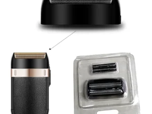 Replacement Blade Foil & Cutter Head Fit For Kemei KM 2024 Electric Shaver Net Shaving Shaver Parts Accessories