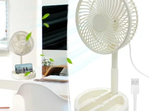 USB Direct Plug-in Small Fan Portable Cooling Fan Household Foldable Desktop Air Circulator For Indoor Outdoor