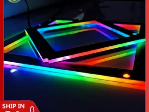 Computer Motherboard Backlight RGB Backplate Frame Symphony 5V ARGB SYNC For ATX MATX ITX Mobo Gamer MOD Light Polution