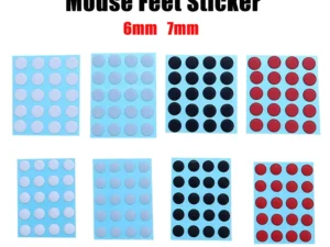 2Set 6mm 7mm Diameter ICE Version Esports Mouse Skates Mouse Feet DIY Universal Dot Mouse Pad Antii-slip Mouse Feet Sticker