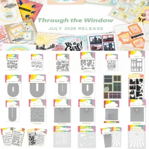 Through The Window Plants Baby Icon Sunburst Metal Cutting Dies Clear Stamps Stencil for DIY Scrapbook Decoration July 2026 New
