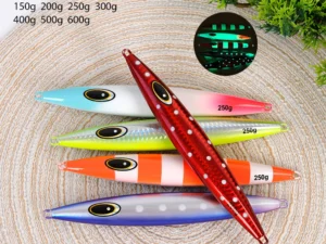 TOLU Fast Sinking Metal Jig 2025 Model for Saltwater Deep Sea Fishing Lure Sizes 150g-600g Trolling Tackle Fishing Baits