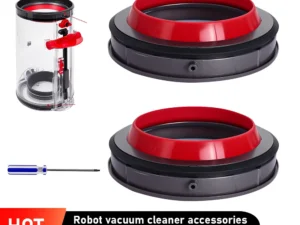 Dust Bin Top Fixed Sealing Ring For Dyson V11 V15 SV14 SV15 SV22 Vacuum Accessories Dust Collection Cup Repair Top Sealing Ring