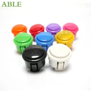 12PCS Arcade Push Button Copy Sanwa OBSF 30mm Arcade Cabinet Game Buttons Switch For Jamma MAME Machine DIY Parts