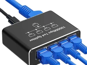 Gigabit Ethernet Switch Rj45 Splitter LAN Gigabit Extension Adapter 1000Mbps Network Connector For PC Laptop TV Box Router