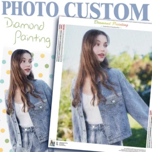 DIY Photo Custom Diamond Painting Full Square/Round Drill Diamond Embroidery Cross Stitch Mosaic Personalized Images Art
