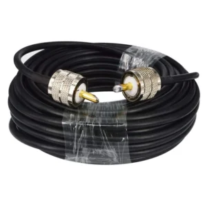 Promotion! 15M UHF Coaxial Cable RG58 Coax Cable PL259 Cable 50 Ohms CB Radio Antenna Cable UHF Male To UHF Male Low Loss UHF