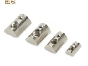 50/100PCS M3 M4 M5 M6 Roll in Spring T-nut with Ball for Aluminum Extrusion with Profile 2020 Series Aluminum Profile Groove 6