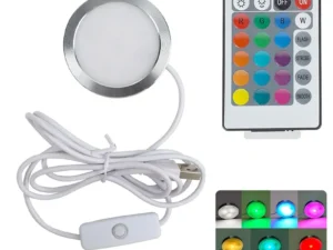 3D Printer DIY Model LED Lamp Kit 001 For Bambu Lab A1/A1mini/P1S/P1P/X1C USB White/Cold/Warm Light For Bambu Lab LED Lamp Kit