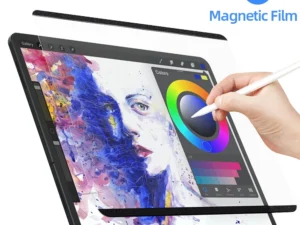 Paper Feel Screen Protector Film for iPad Air 11in 2024 Pro 11/12.9 Air 4 5 10/9/8/7th Generation Removable Magnetic Attraction