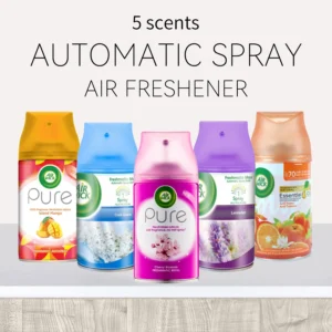 2 Pcs 6.2 Oz Per Count Automatic Spray Air Freshener Refill, Scented Air Freshener For Car, Office, Home And Bathroom, Car Spray