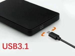2.5" SATA USB3.1 HDD Enclosure Mobile Hard Drive Cases for SSD External Storage HDD