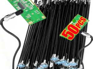 1-50PCS Magnetic Flexible Alligator Clip Electric Test Crocodile Clip for DIY Note Card Clamps Kitchen Menu Holder Photo Clips