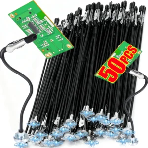 1-50PCS Magnetic Flexible Alligator Clip Electric Test Crocodile Clip for DIY Note Card Clamps Kitchen Menu Holder Photo Clips