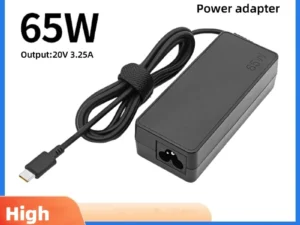 65W 20V 3.25A USB Type-C Laptop Power Adapter AC Charger For Lenovo Thinkpad X1 Carbon Yoga X270 X280 T580 P51 P52s E480 E470