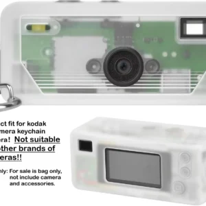 Silicone Case only for Kodak CHARMERA Keychain Digital Camera Blind Box, Photo Mini Keychain Camera Sleeve - Camera NOT Included