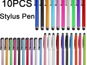 10pcs Universal Touch Screen Stylus Pens Capacitive Screen Pen Smart Phone Pencil for iPad iPhone Samsung/All Phone Tablet