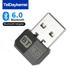 Bluetooth Adapter USB Bluetooth 6.0 5.4 for PC Dongle Wireless Mouse Keyborad Music Audio Receiver USB Transmitter