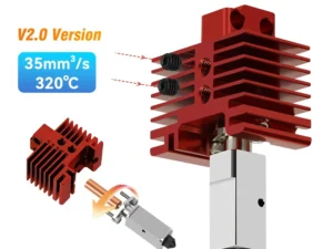 Hotend For Bambu Lab P1P X1C P1S X1 V2.0 Upgrade Hot End Print Head 3D Printing Parts for Bambulab