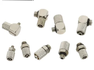 5Pcs Male Thread M3 M4 M5 M6 -Air Tube 3mm 4mm 6mm OD Mini Pneumatic Pipe Connector Screw Through Quick Fitting Fast Twist Joint