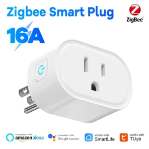 USA Canada Zigbee Smart Plug US Standard 10A/16A Works With Alexa Google Assistant APP Remote Control Timer Group Control