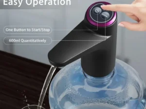 Portable 5-gallon Water Dispenser with USB Charging-Automatic Electric Pump Suitable for Home, Office, and Outdoor Use