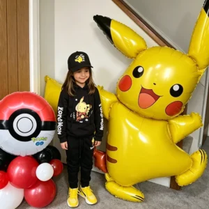 Giant PokeMons Theme Foil Balloons Birthday Party Decoration for Kids Birthday Party Gift Favors photo booth Baby Shower Balloon