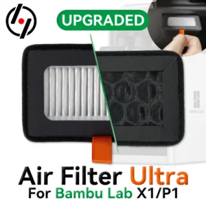 For Bambu Lab HEPA 13 + Activated Carbon Combo Air Filter Ultra for X1/P1 Series 3D Printers OEM Replacement