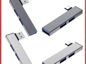 3 in 1 USB Docking Station OTG USB 3.0/Type-C 3.0 To 3 USB USB HUB Type C HUB Speed 5.0Gbps 3 Port for PC Computer Laptop