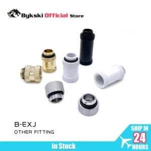 Bykski Male To Female G1/4'' Extender Fitting 7.5mm 10mm 15mm 20mm 25mm 30mm 40mm Water Cooler Connector Multil Colors B-EXJ-40