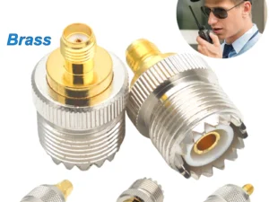 1PC UHF Female to SMA Female Adapter RF Coaxial Coax Adapters UHF to SMA Male Connector SO239 for CB Radio Ham Station