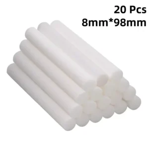 20 Pcs/Pack Humidifier Filter Cotton Refill Travel Mini Humidifier Filter Sponge Stick Car Humidifier Replacement Parts