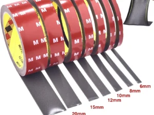 Extra Strong Double Sided Adhesive 3m Long 6-30mm Thick Acrylic Foam Adhesive Tape Sticker For Car Home Indoor High Temperature