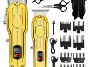 Hair Clippers Electric Razor Shavers for Men USB Rechargeable Clippers and Trimmer Beard Trimmer Barber Kit Professional Clipper