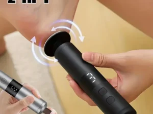 USB charging foot grinder, electric 2-in-1 foot grinder and nail grinder, foot and hand care, multifunctional foot beauty device