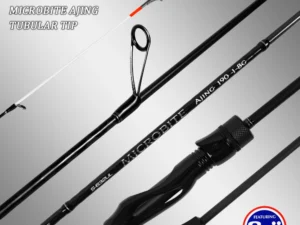 MIFINE MICROBITE AJING Spinning Rod Tubular Tips 40T Power UL/L 1-5g/1-8g/2-10g Fast Ultralight Fishing Rod for Trout Perch