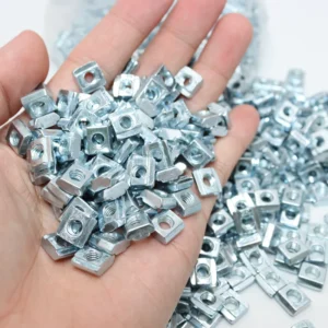 100p/ T Block Square Nut M3 M4 M5 M6 M8 T-Track Sliding Hammer Nut for 3d printer 2020 3030 4040 4545 Aluminum Connector Profile