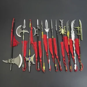 Romance of The Three Kingdoms Cold Weapon Metal Model Guan Yu Knife Weapon Ornament Ancient Eighteen Weapons Complete Collection