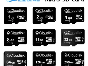 Cloudisk Micro SD Memory Card U3 128GB 64GB 32GB 256GB V30 C10 16GB 8GB 4GB 2GB 1GB A1 Microsd Cards For Phone Tablet