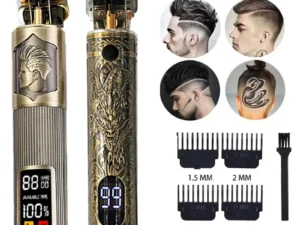 Portable Hairdressing Clipper USB Fast Charging Approaching Zero Gapped Cutting Shaver Man Electric Grooming Kit