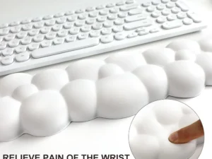 Mouse pad with wrist rest keyboard cloud anti-slip memory foam desktop office gamer mouse wrist rest