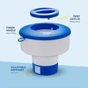 Swimming Pool Floating Dispenser Sterilizer Chemically Floater Chlorine Tablets Automatic Floating Dispenser Enduring