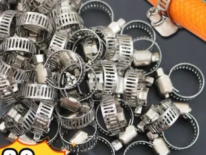 Adjustable Car Fuel Tube Pipe Clamp Stainless Steel Screw Band Hose Clamps Worm Gear Plier Tools Faucet Water Pipes Fasteners