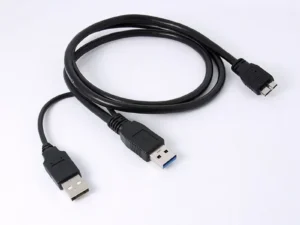HDD USB 3.0 Type A To Micro B Y Cable USB3.0 Data Cord for External Mobile Hard Drive Disk Data Cables