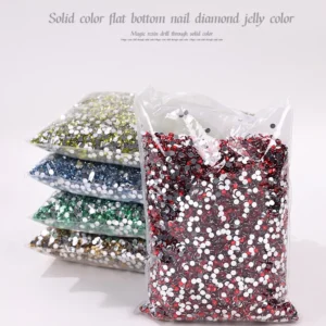 Big Package 2-6mm Resin Non Hot Fix Rhinestones Bulk Wholesale Flat Back Plastic Crystals Nail Diy Glitters Cтразы Stone