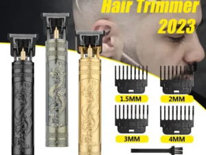 Vintage T9 Hair Trimmer for men Professional Hair Cutting Machine Cordless Beard Trimmer for Home Travel Cordless Hair Clipper