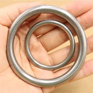 304 Stainless Steel Round O Ring M3 M4 M5 M6 M8 Anti Corrosion Rust Smooth Solid Strong O Ring Fishing Yoga Hanging Welded Rings