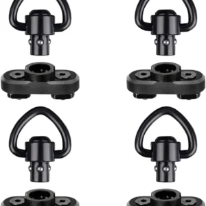 QD M-LOK Sling Swivel Adapter Rail Mount SLING Buckle Metal Strap Loop Strap Rail Mount Steel Push Button